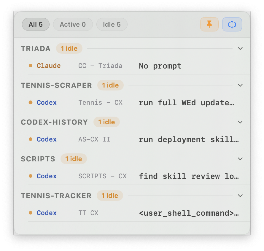 Agent Cockpit in light mode